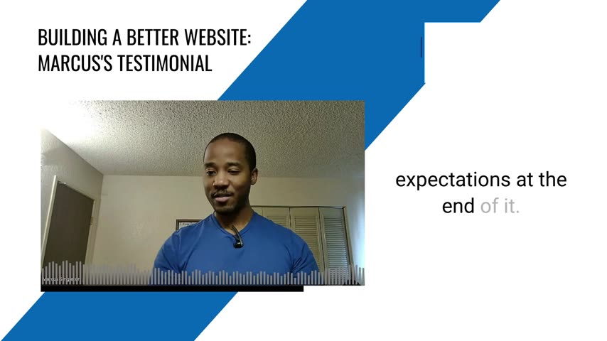 Marcus Singleton of Singleton CRE, video testimonial