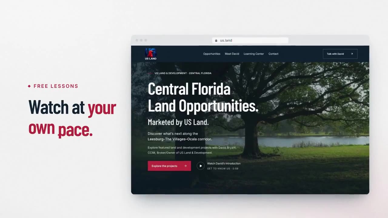 US Land & Development learning center for land buyers and investors