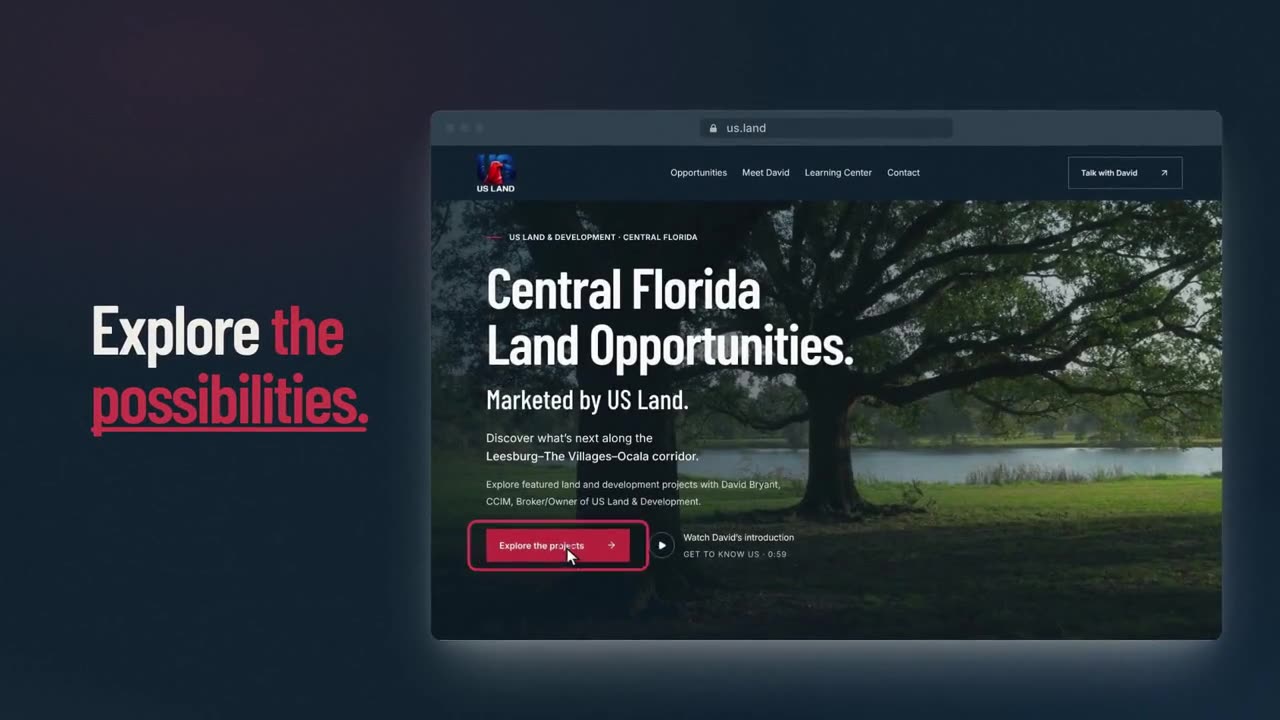 US Land & Development listing films